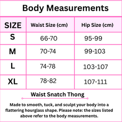 Waist Snatch Thong