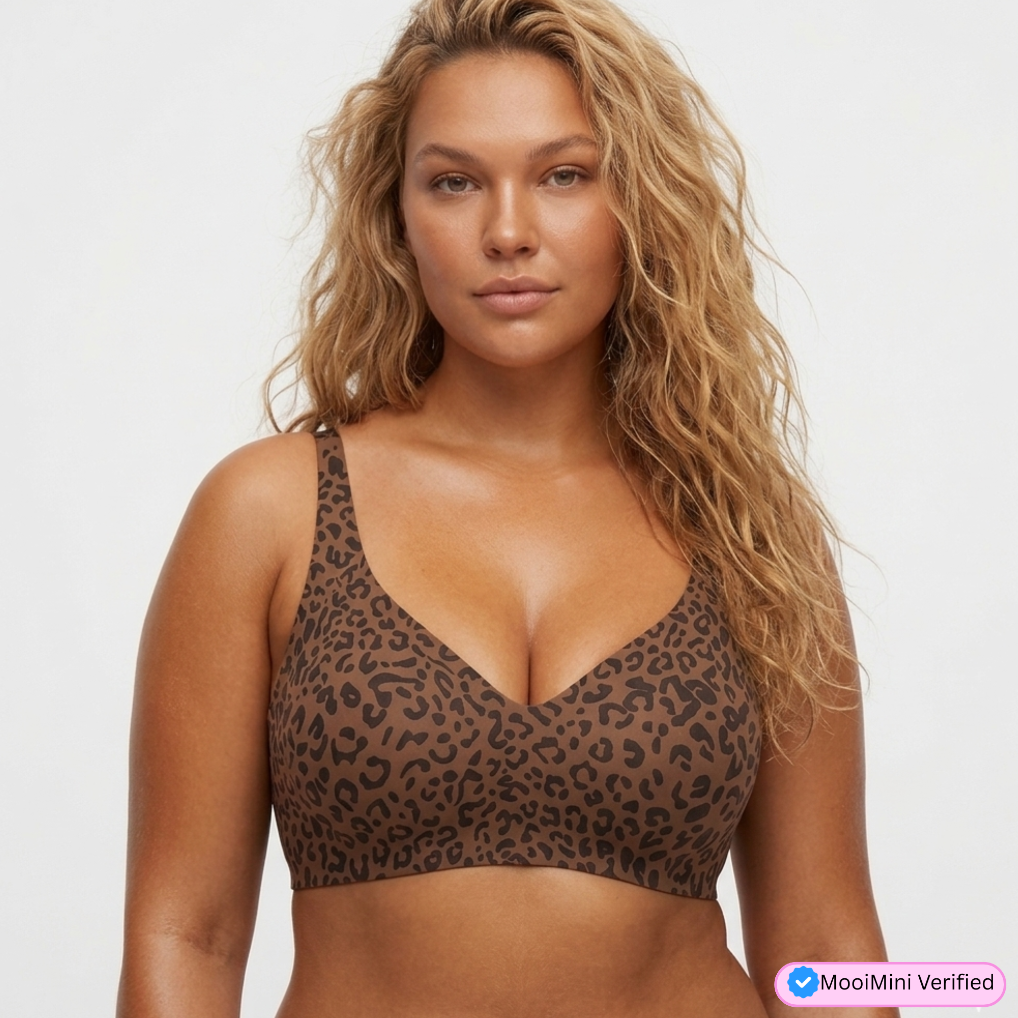 Leopard Seamless Bra