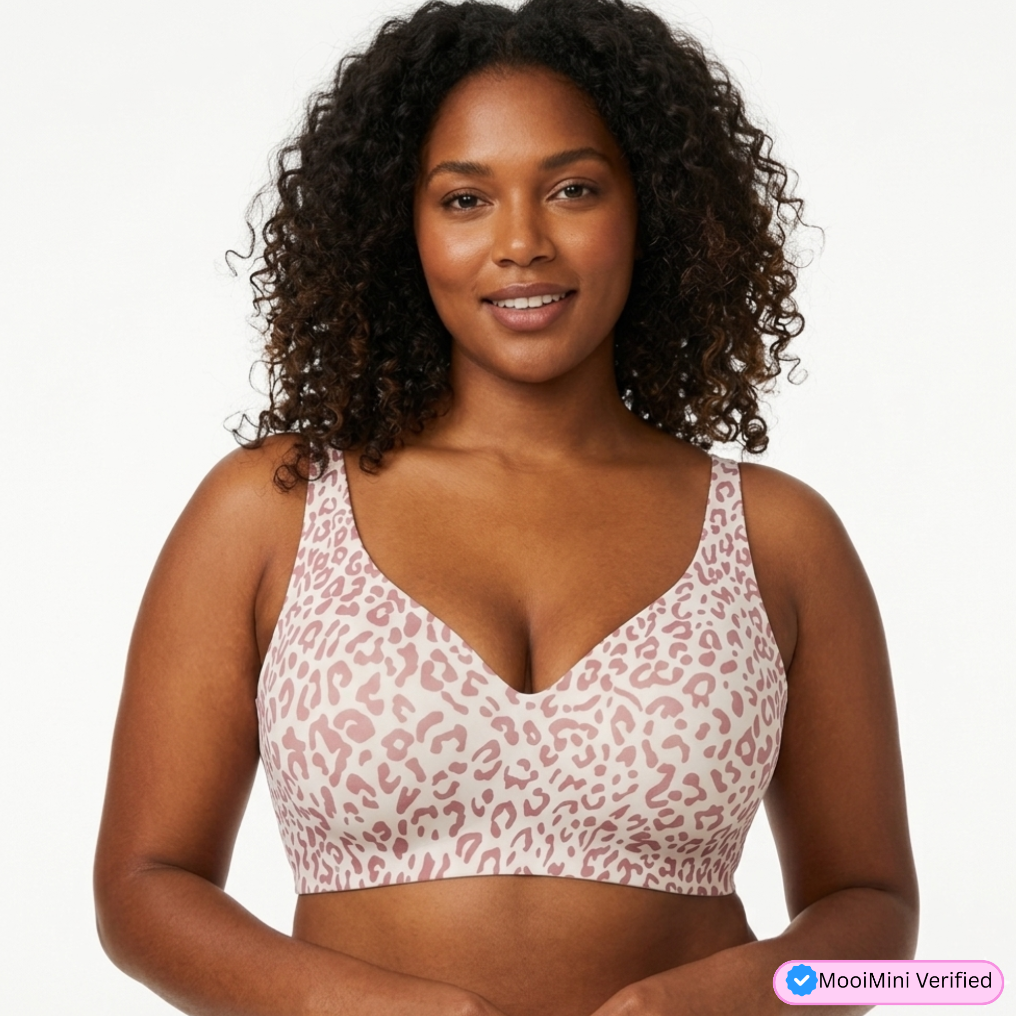 Leopard Seamless Bra