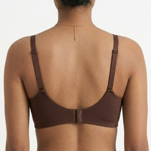 Deep V Jelly Push-Up Bra