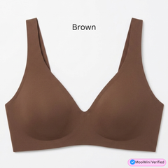 Deep V Jelly Push-Up Bra